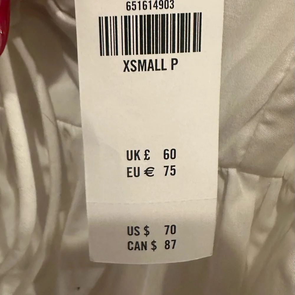Abercrombie & Fitch Charming White Babydoll Style Dress - Picture 4 of 5